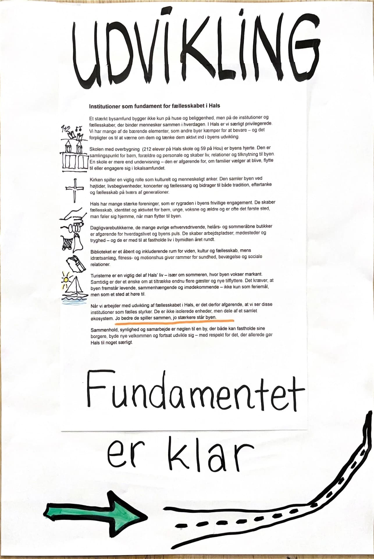 Planche med mål 4