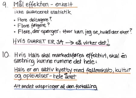 Planche: Mål effekten